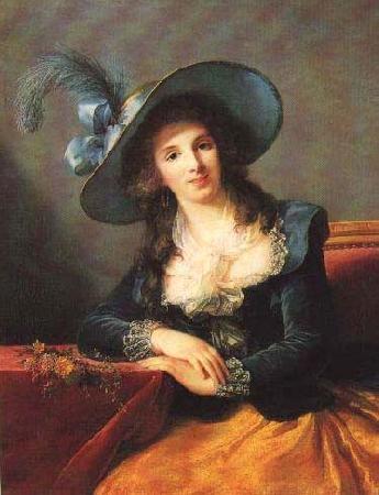 elisabeth vigee-lebrun Portrait of Antoinette-Elisabeth-Marie d'Aguesseau, comtesse de Segur